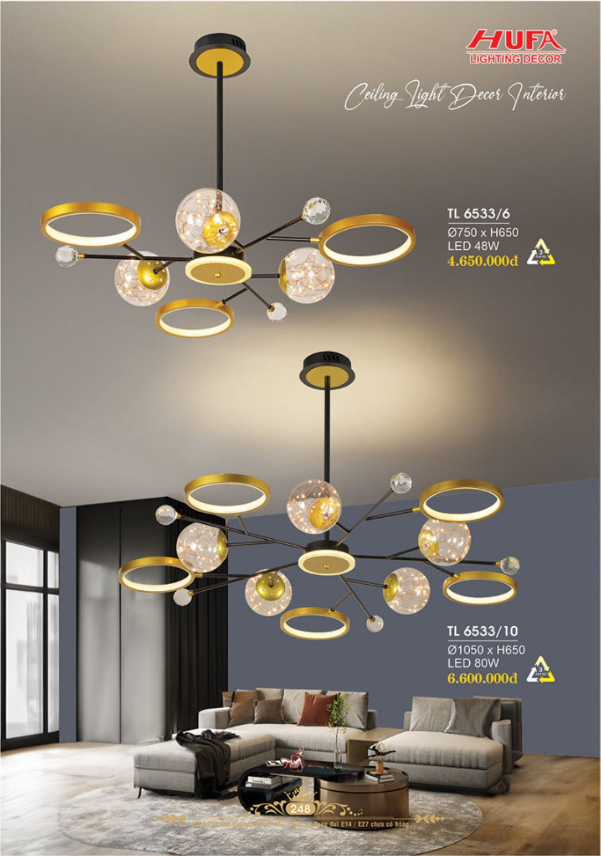 Bảng giá đèn trang trí HUFA